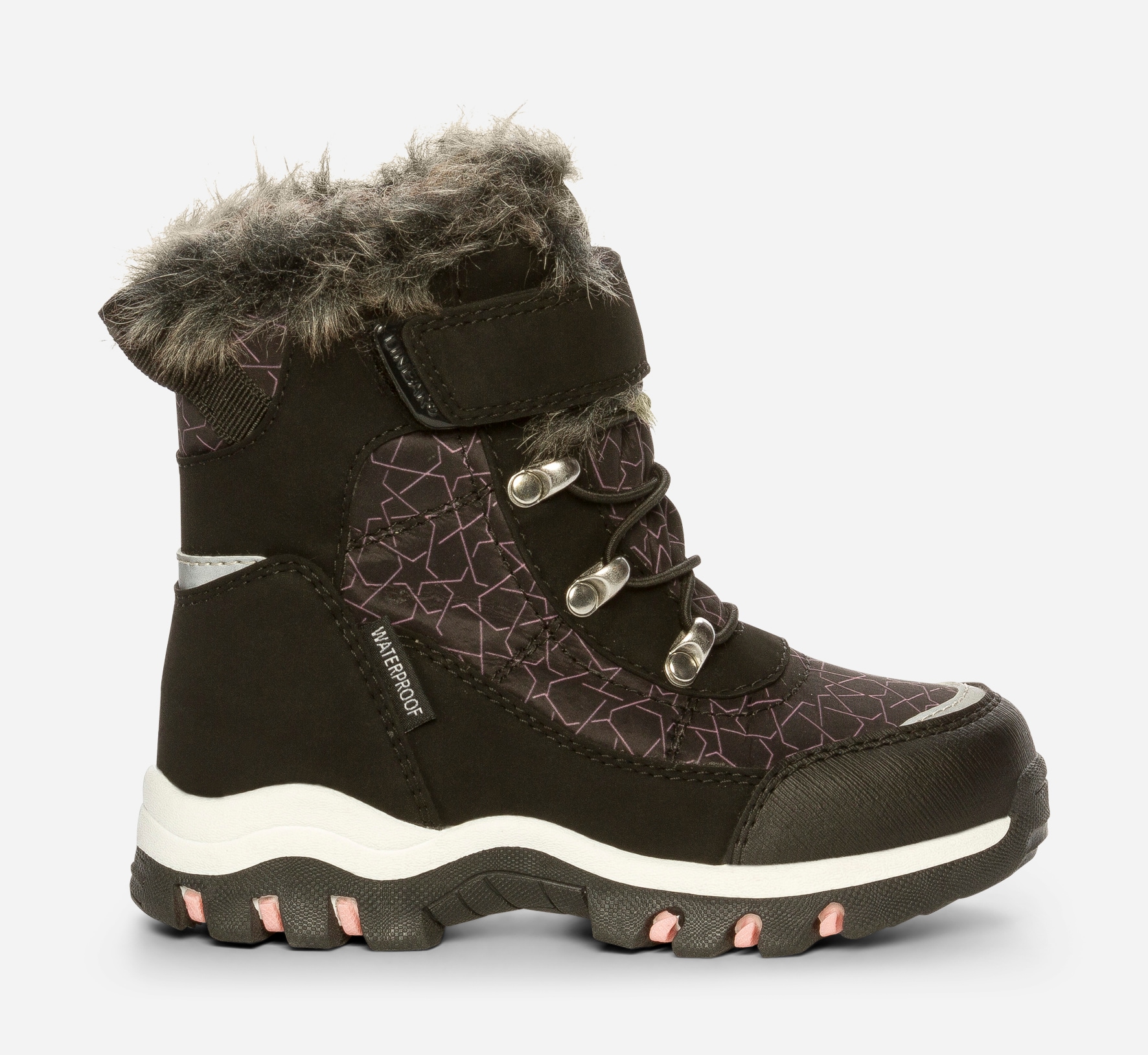 LINEAR, Varmforet skolett waterproof Sort
