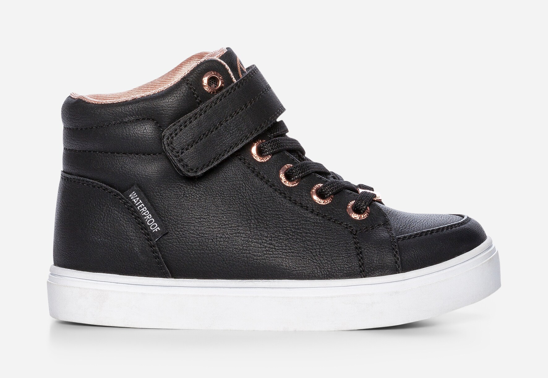 LINEAR, Høye sneakers, waterproof Sort
