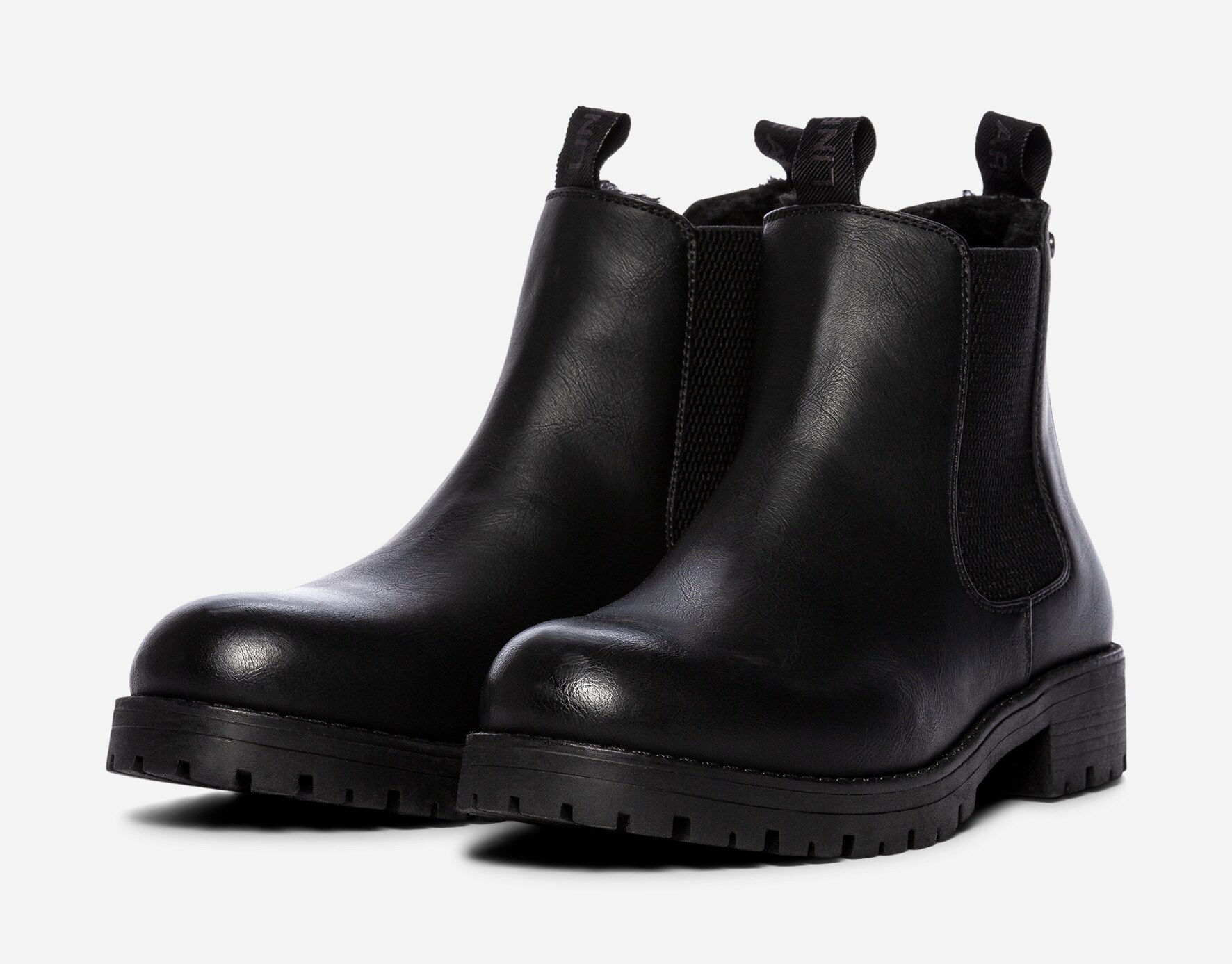 LINEAR, Varmforet boots Sort