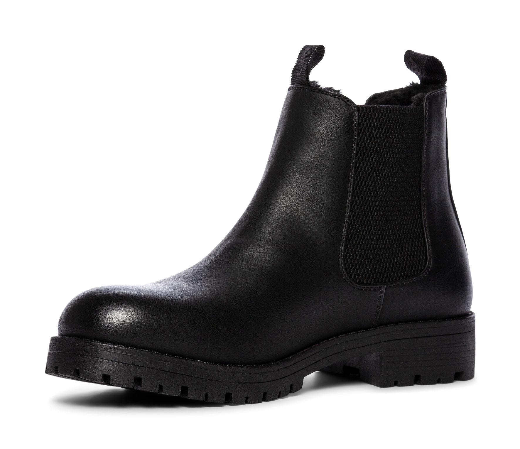 LINEAR, Varmforet boots Sort