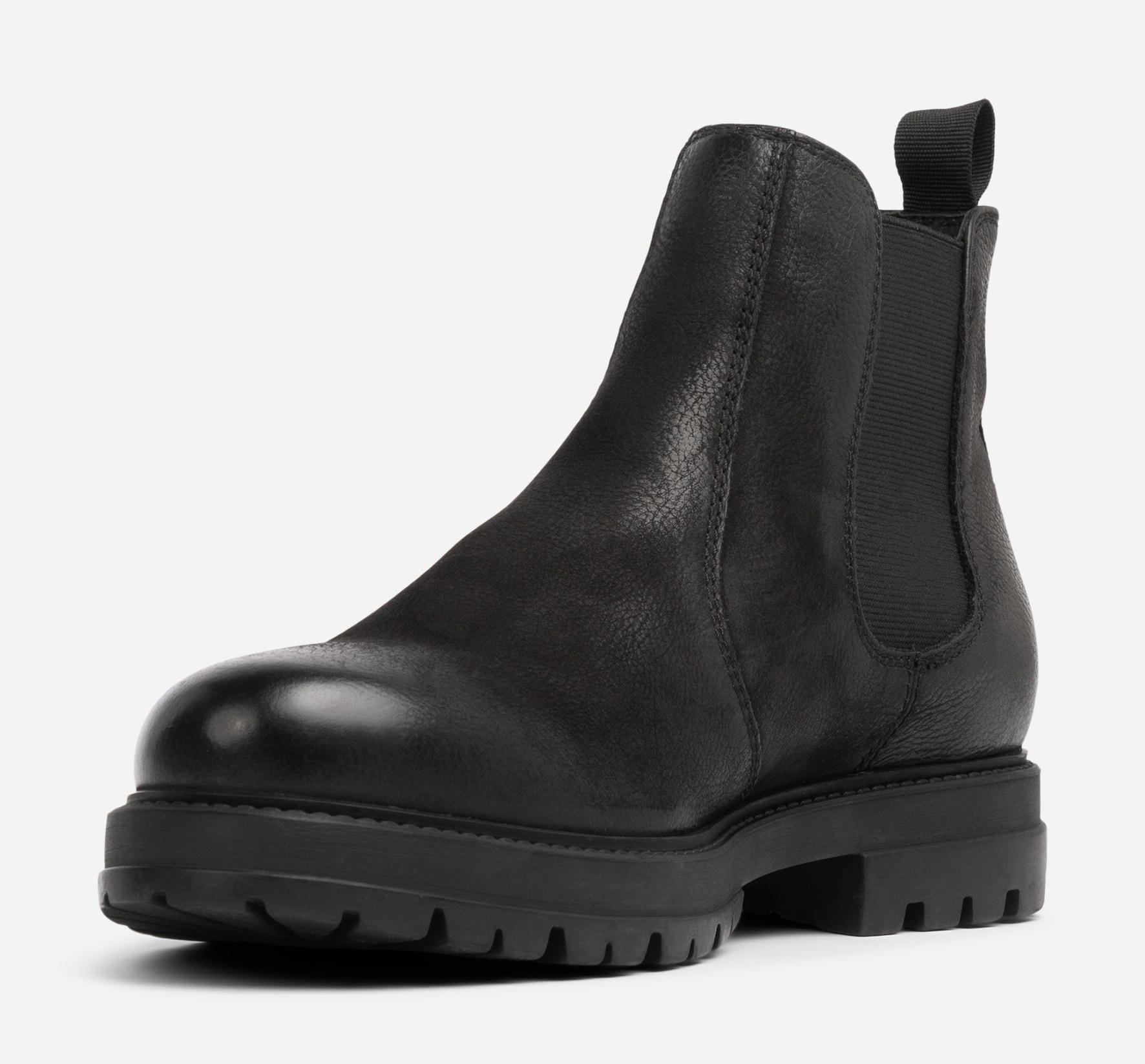 PACE, Fleeceforet chelseaboots Sort