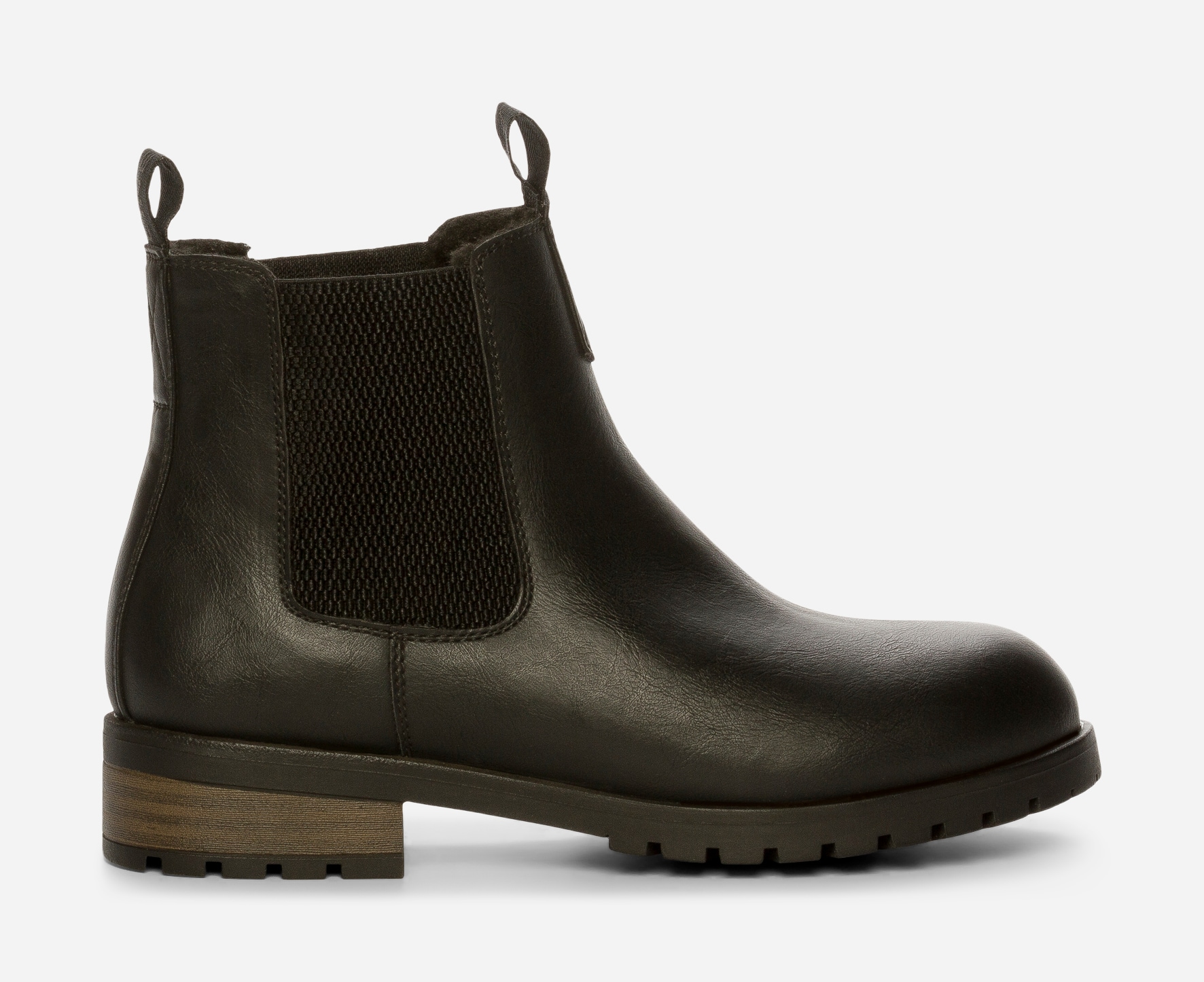 LINEAR, Varmforet boots Sort