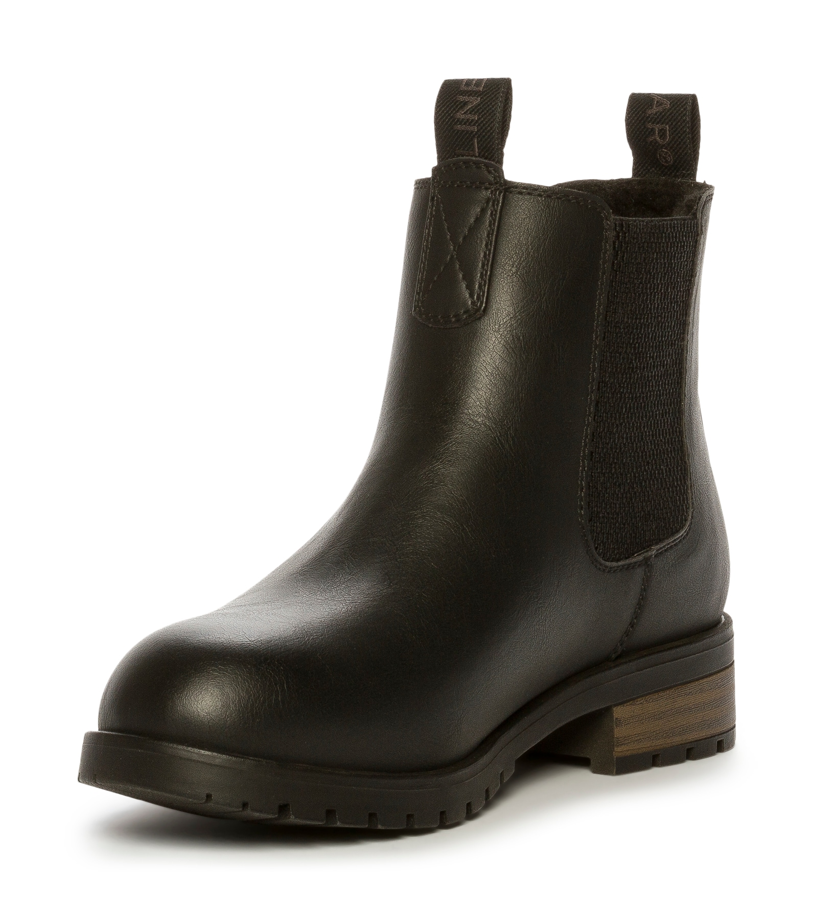 LINEAR, Varmforet boots Sort