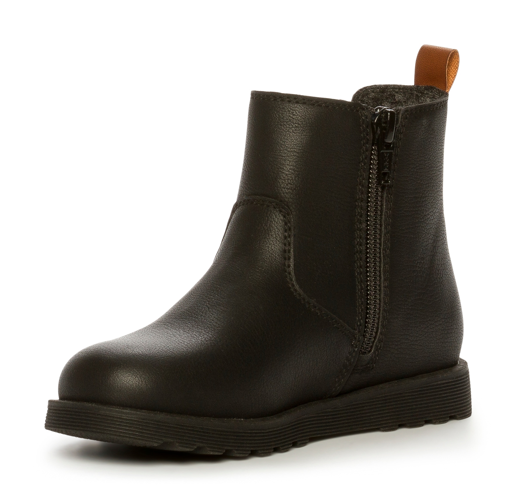 LINEAR, Varmforet chelseaboots Sort