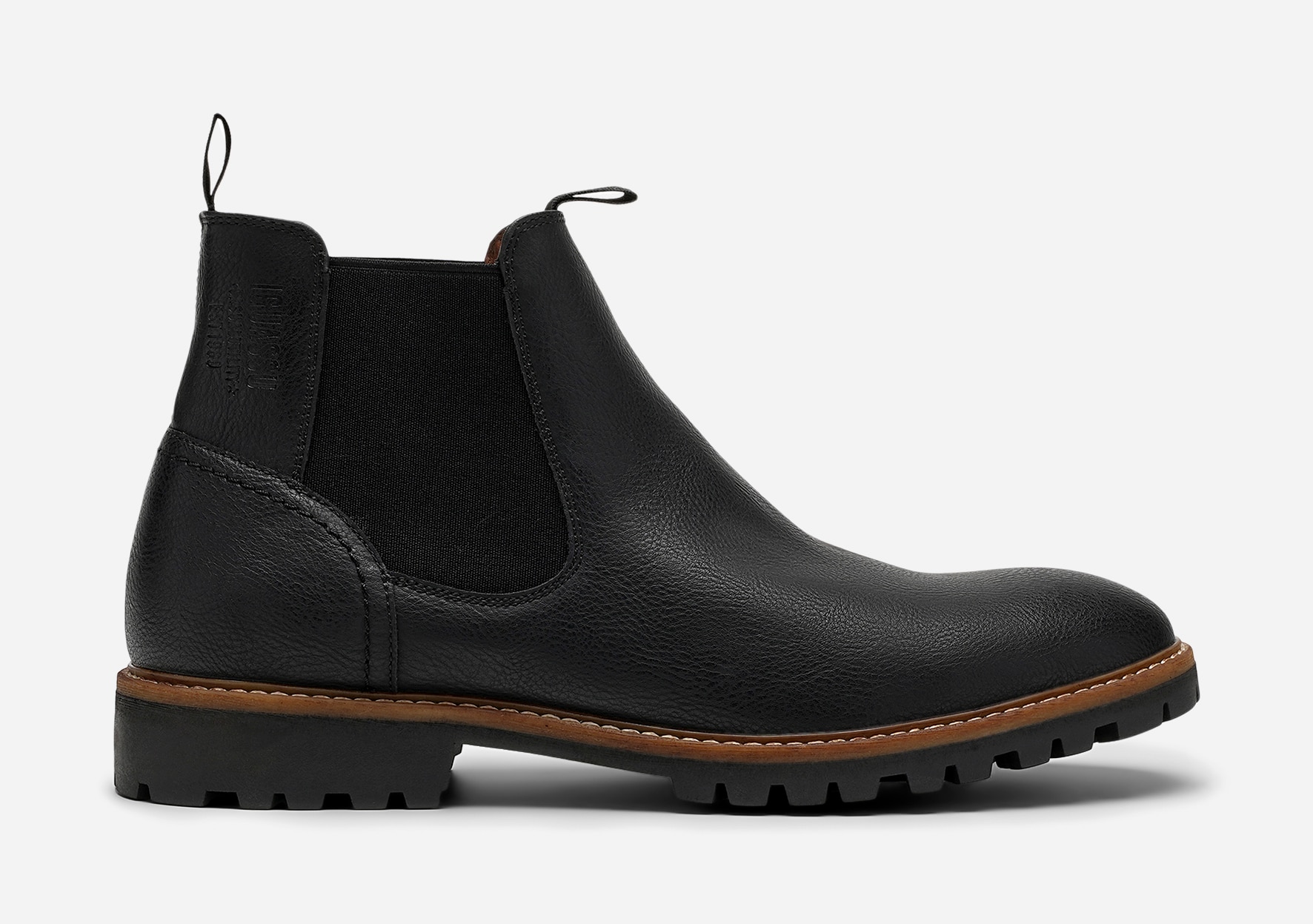 IGUASSU, Fleeceforet chelseaboots Sort