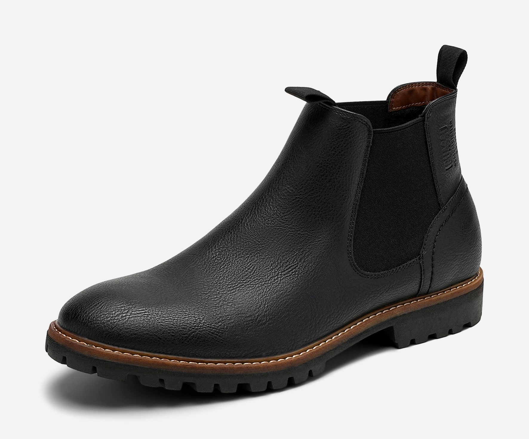 IGUASSU, Fleeceforet chelseaboots Sort