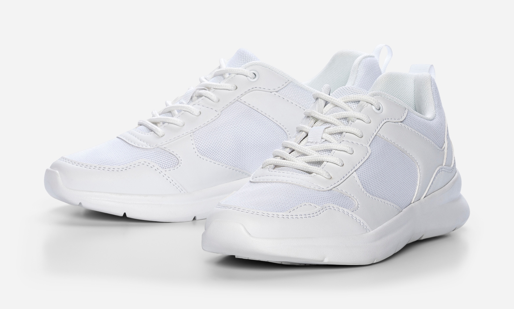 SO ALL, Sneakers Hvit