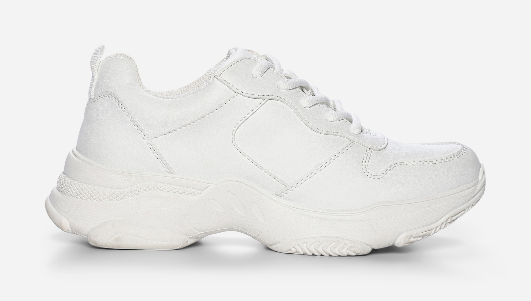 ATTITUDE, Sneakers Hvit
