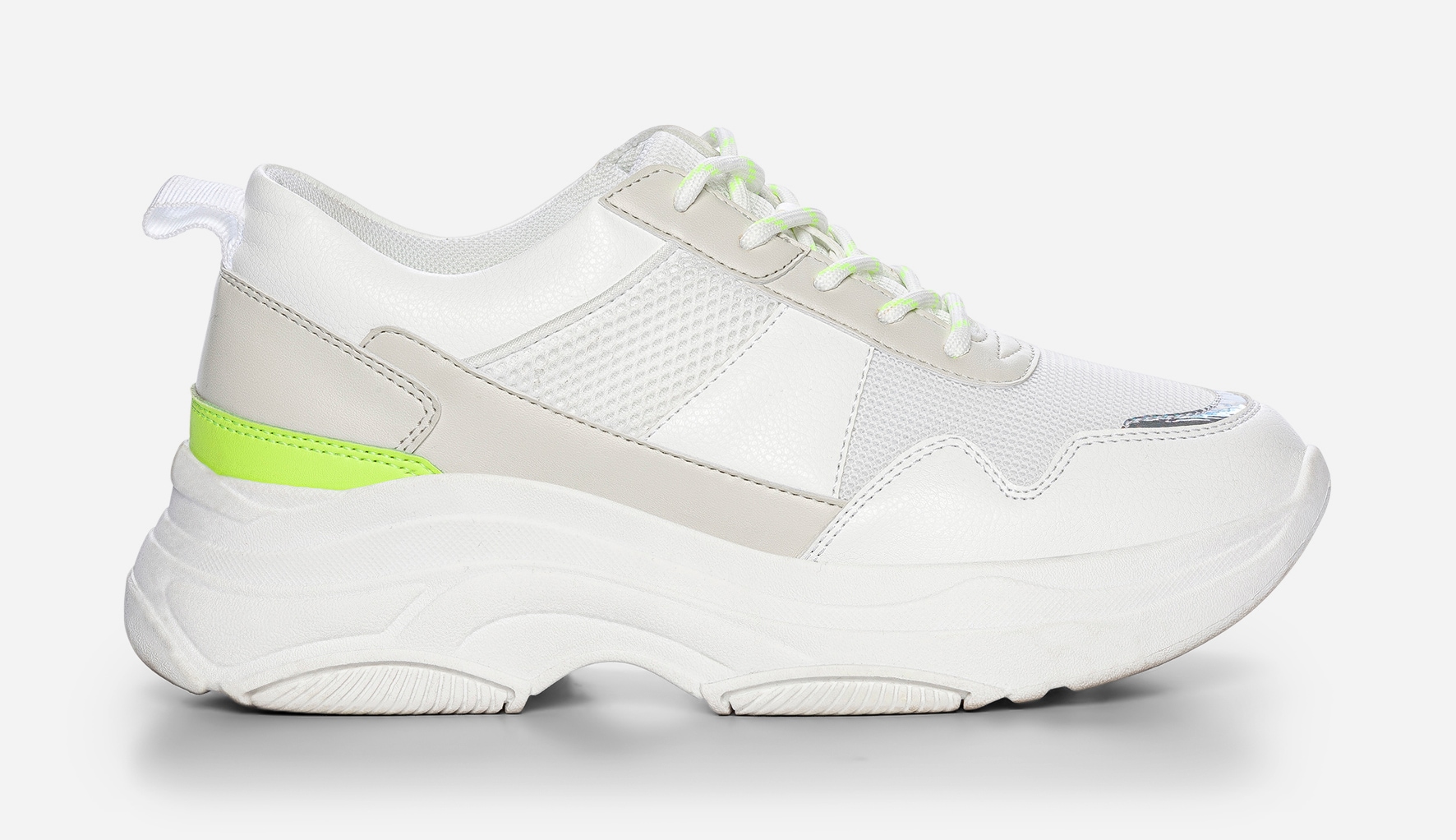 ATTITUDE, Chunky sneakers Hvit