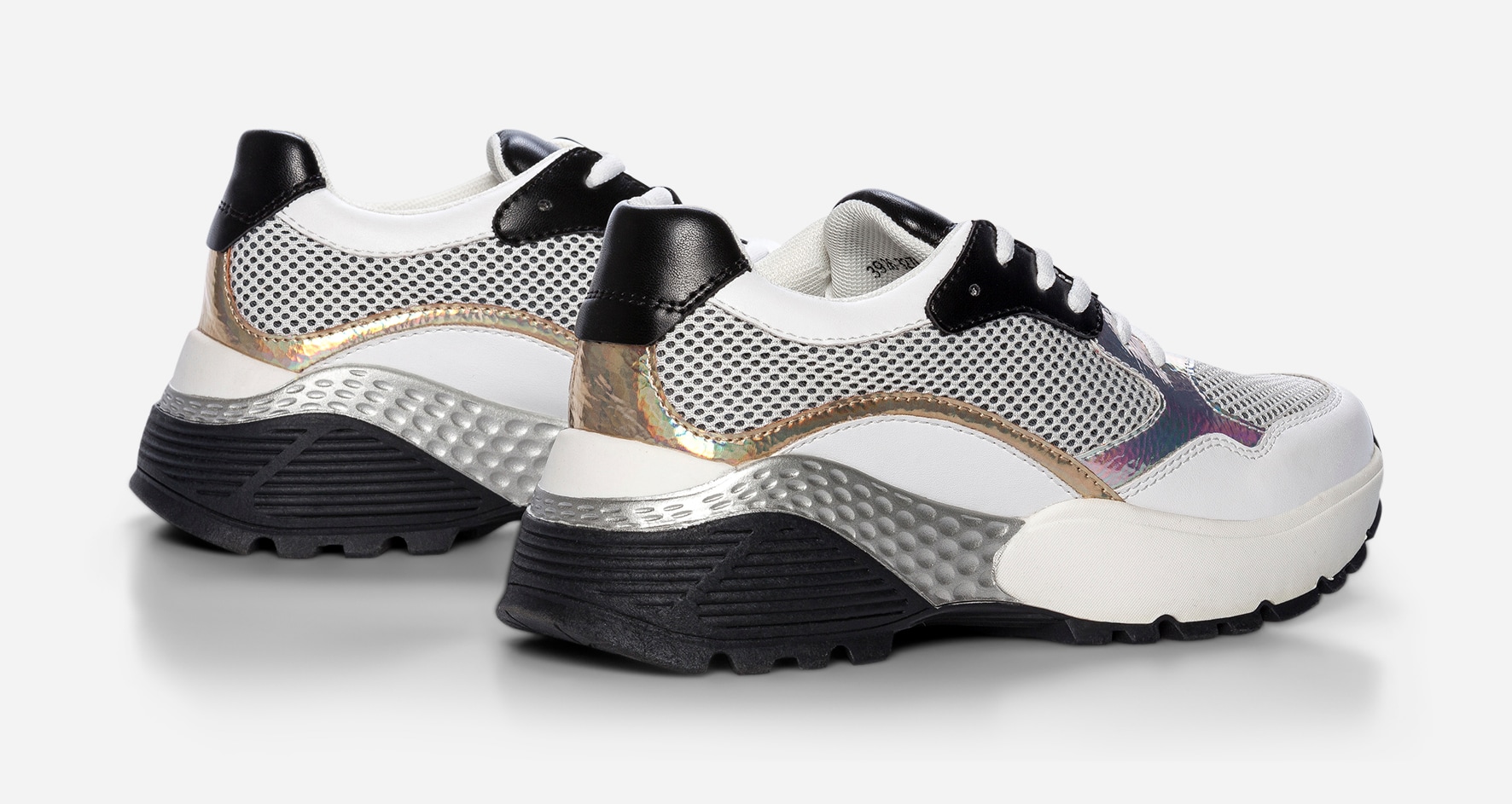 ATTITUDE, Sneakers Hvit