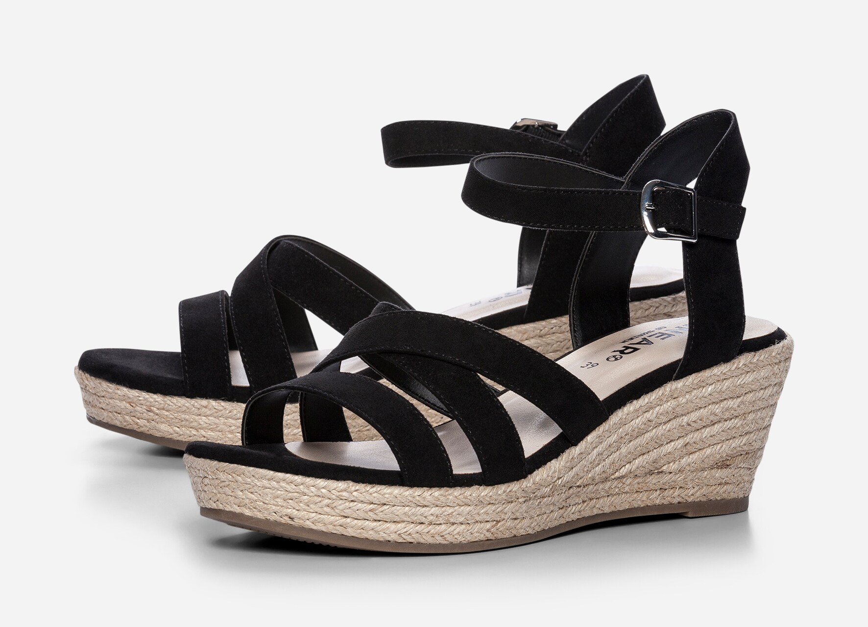 LINEAR, Sandaletter Sort