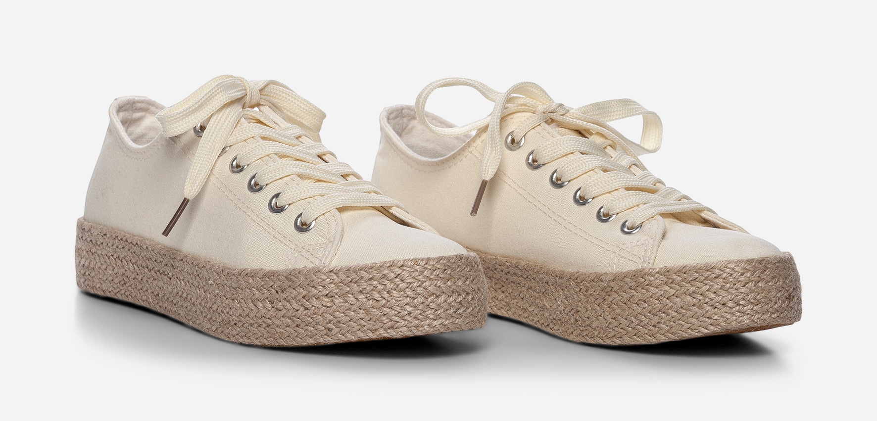 ATTITUDE, Espadrillos Beige