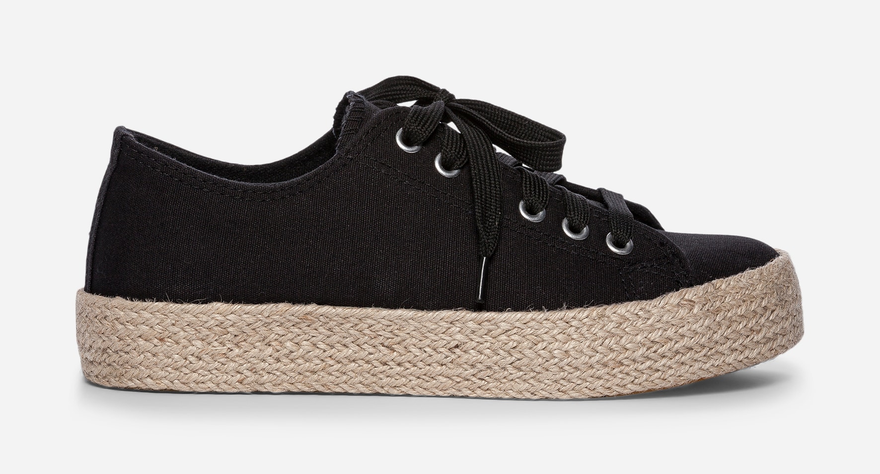 ATTITUDE, Espadrillos Sort