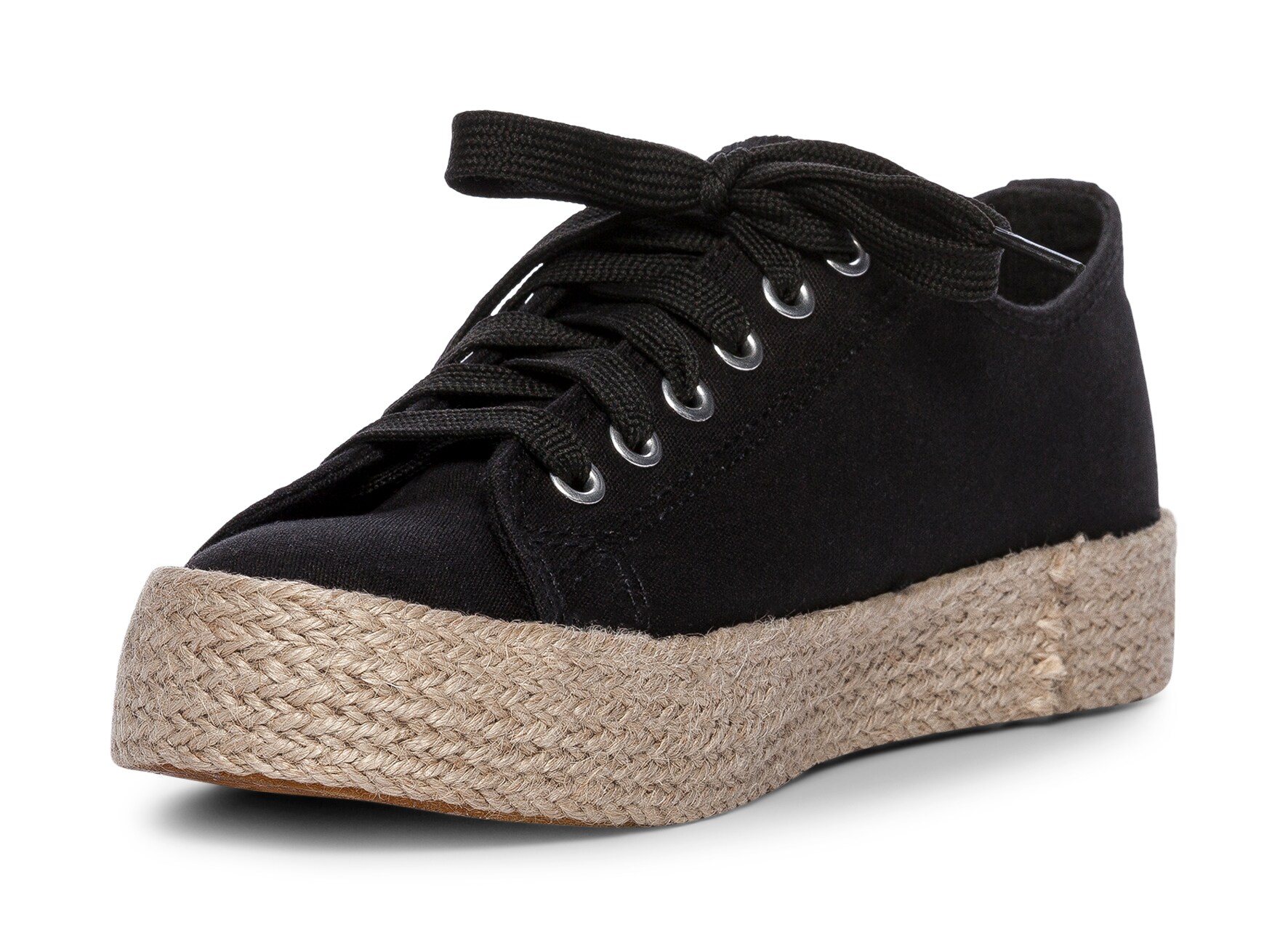 ATTITUDE, Espadrillos Sort