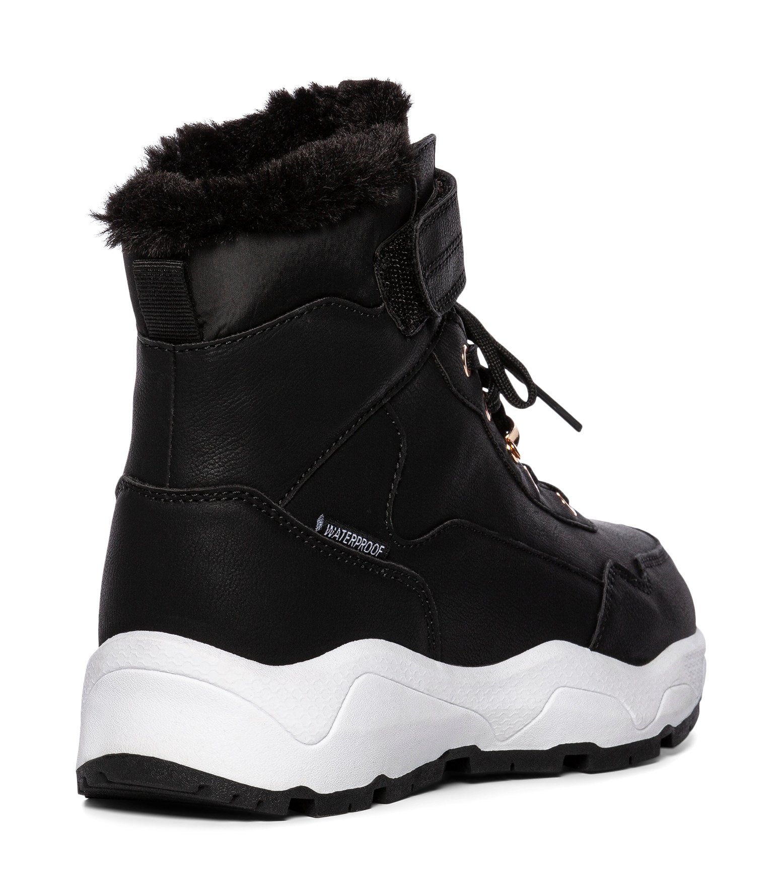 LINEAR, Varmforet skolett waterproof Sort