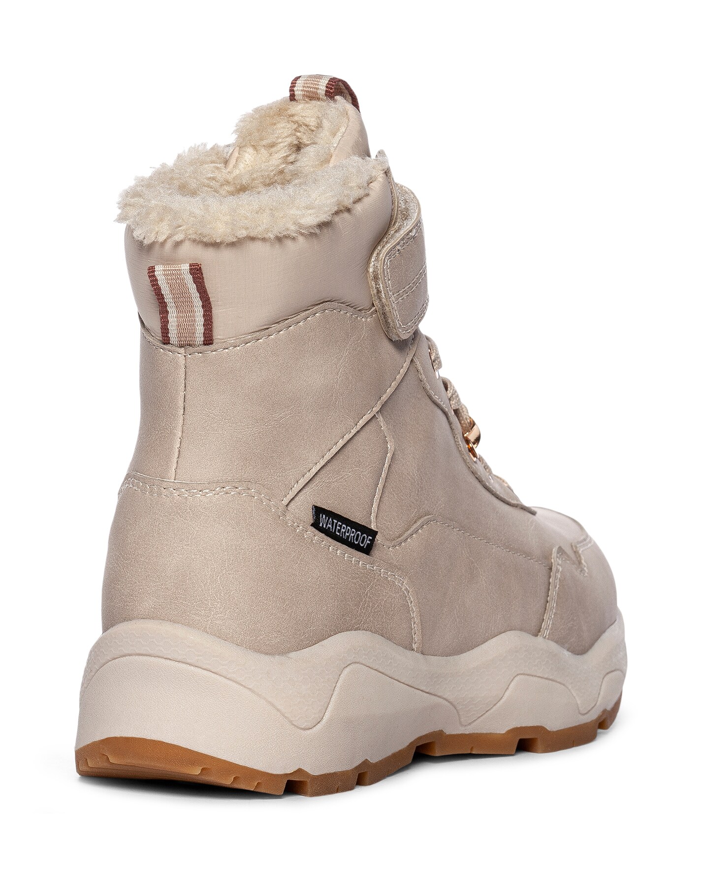LINEAR, Varmforet skolett waterproof Beige