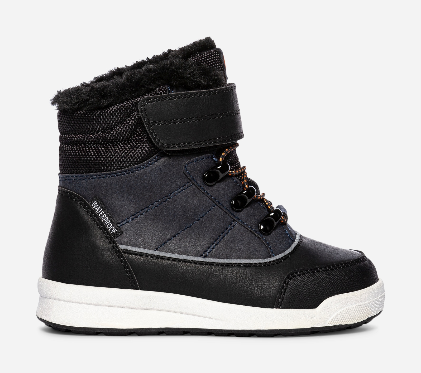 LINEAR, Varmforet skolett waterproof Blå