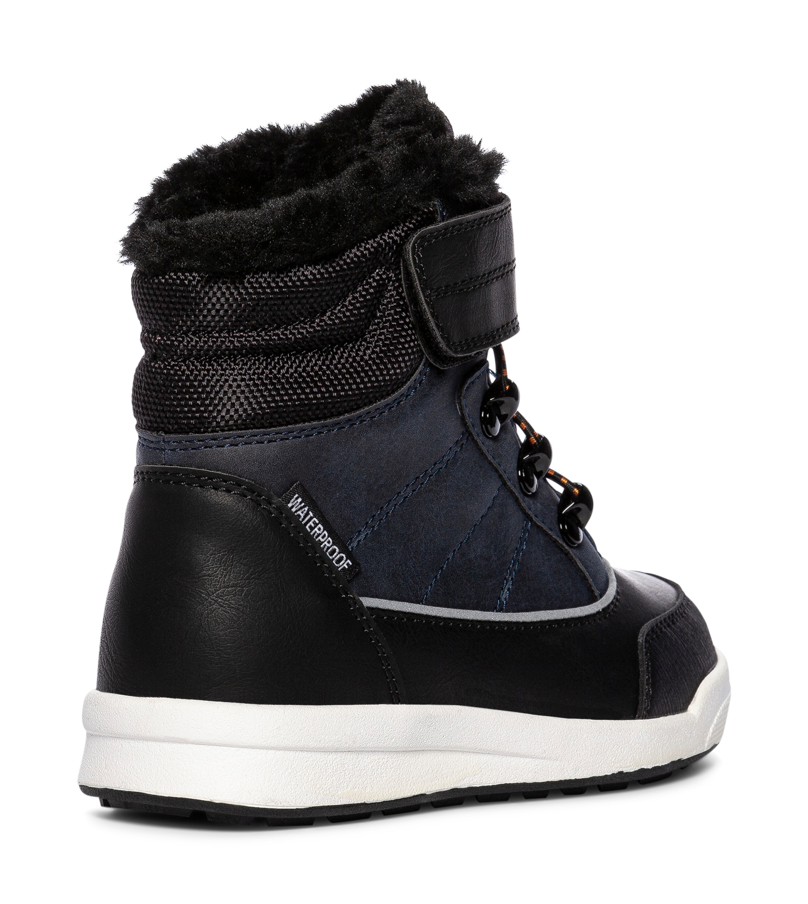 LINEAR, Varmforet skolett waterproof Blå