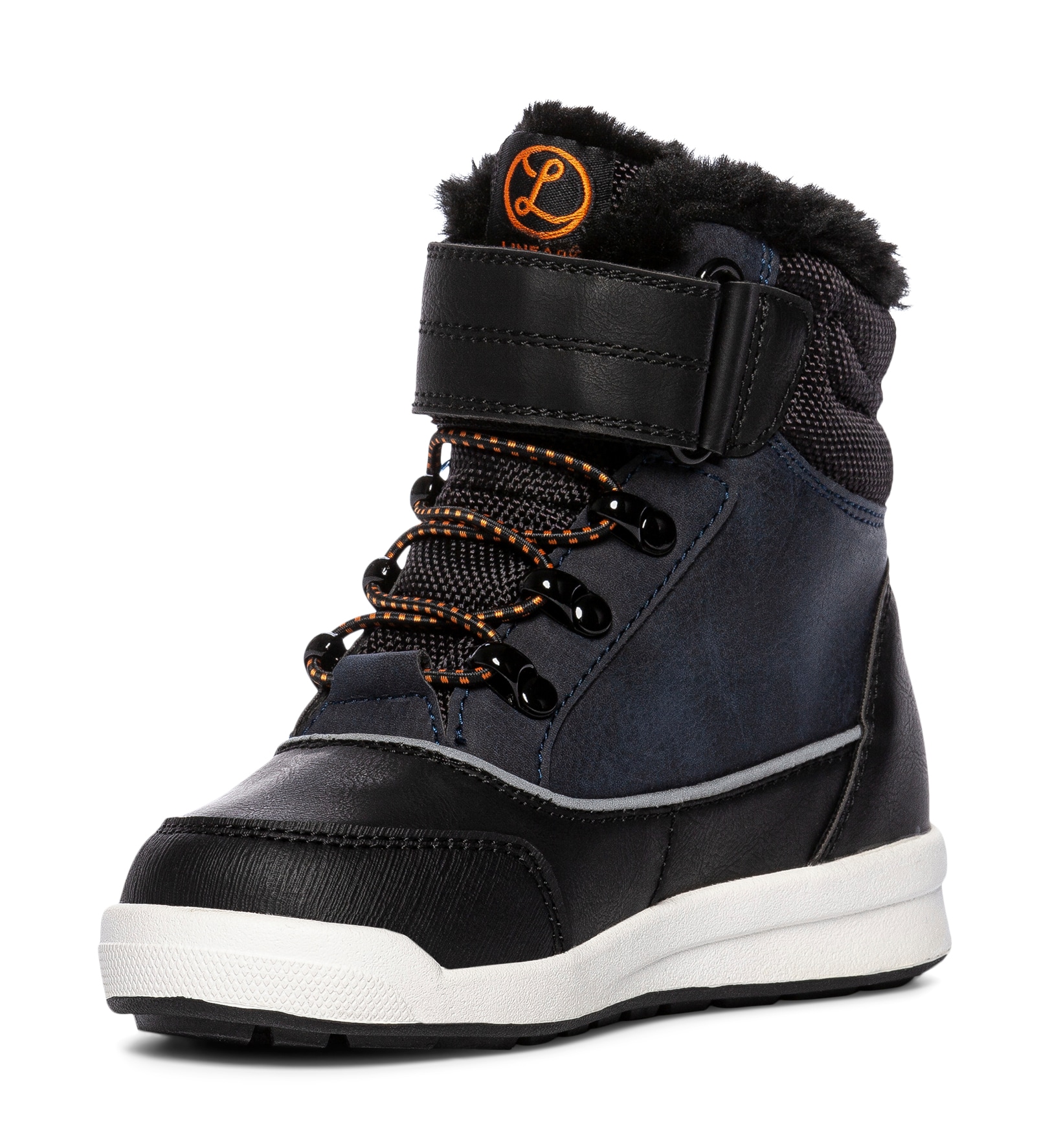 LINEAR, Varmforet skolett waterproof Blå