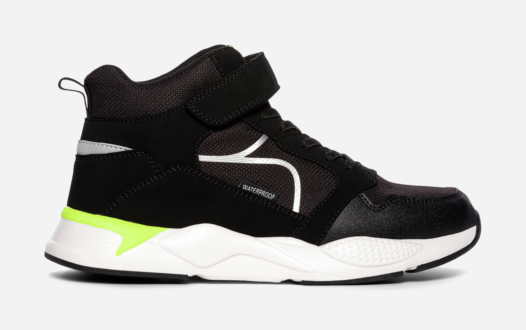 LINEAR, Høye sneakers, waterproof Sort