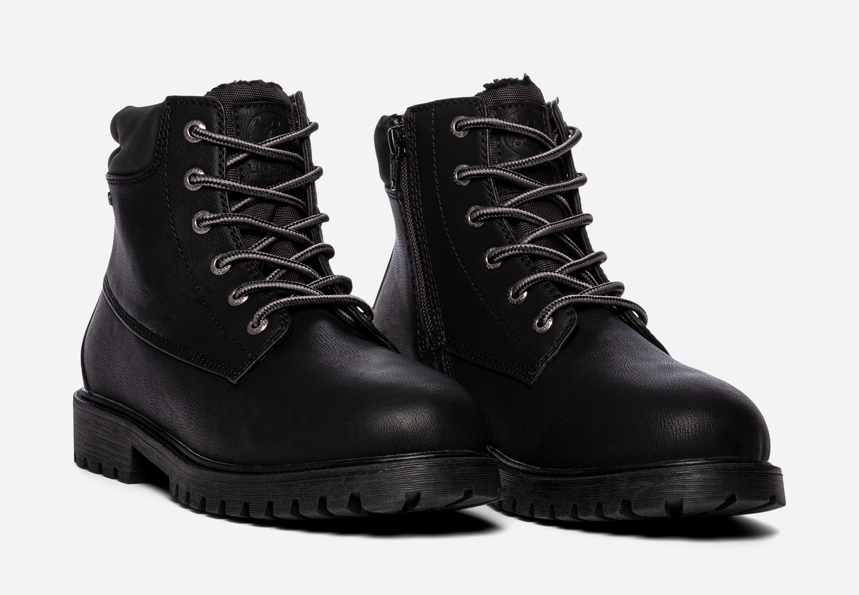 LINEAR, Varmforet skolett waterproof Sort