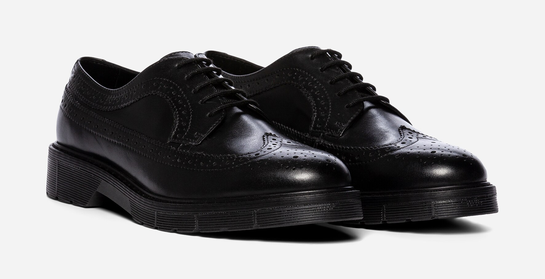 PACE, Snøresko Sort