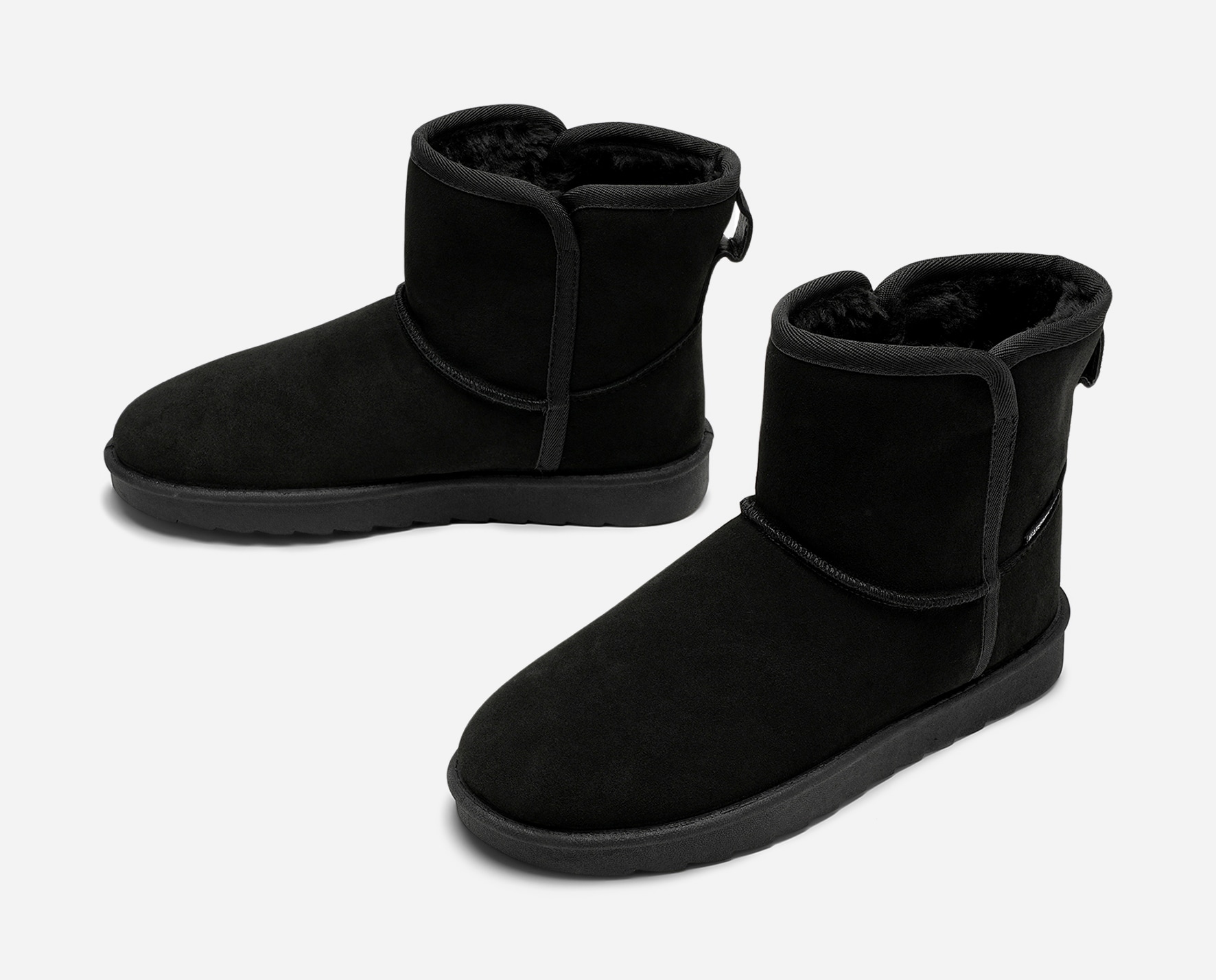 LINEAR, Varmforet boots, waterproof Sort