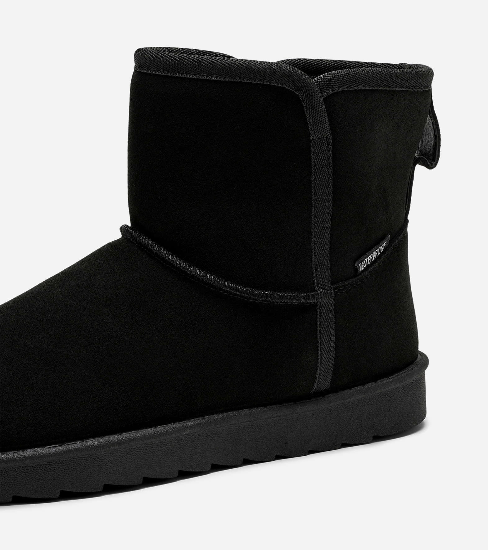 LINEAR, Varmforet boots, waterproof Sort