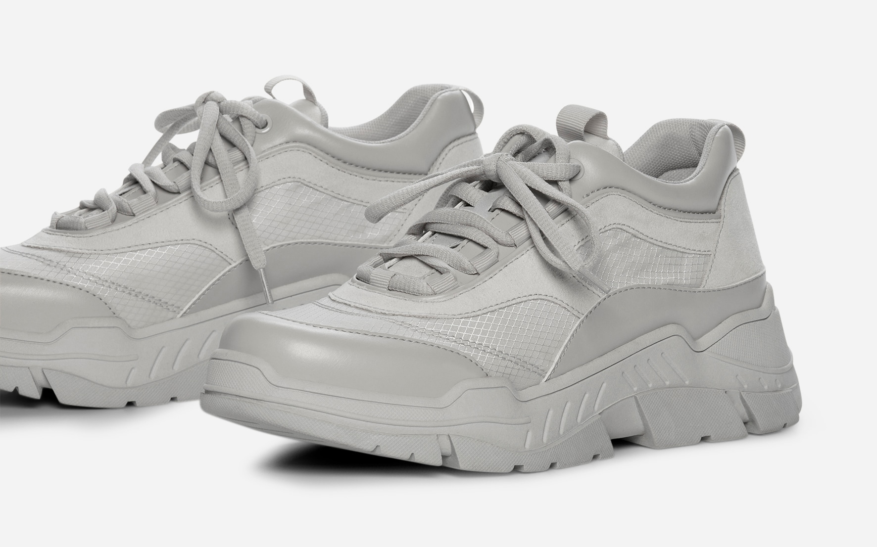 ATTITUDE, Sneakers Grå