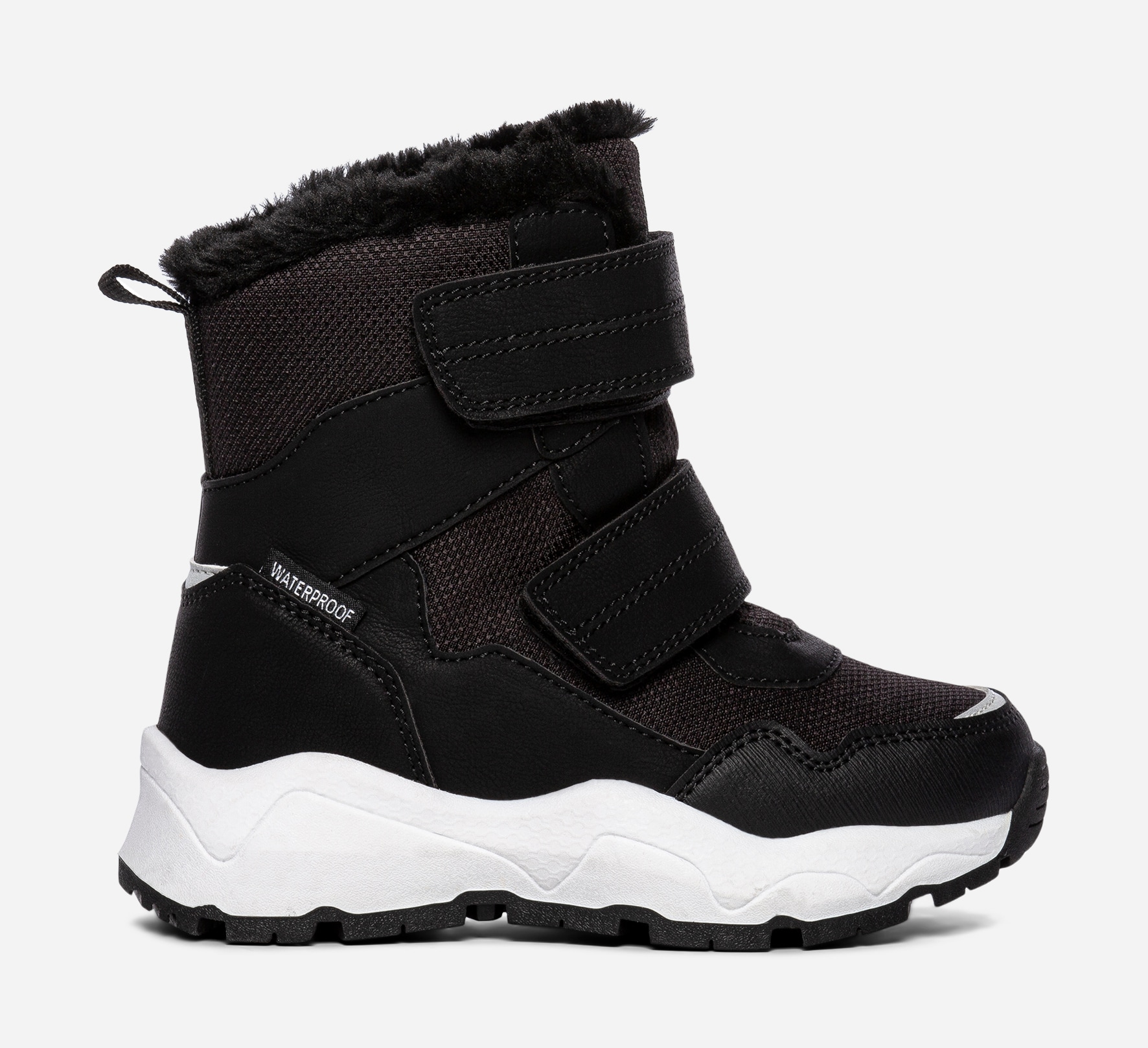 LINEAR, Varmforet skolett waterproof Sort
