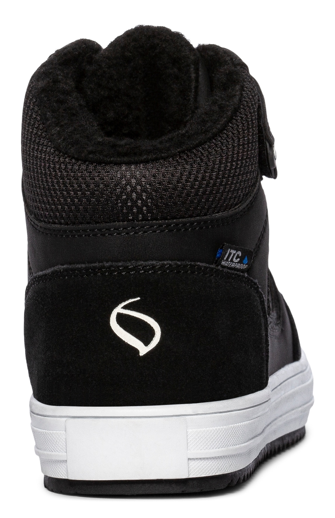 LEAF, Varmforet skolett waterproof Sort