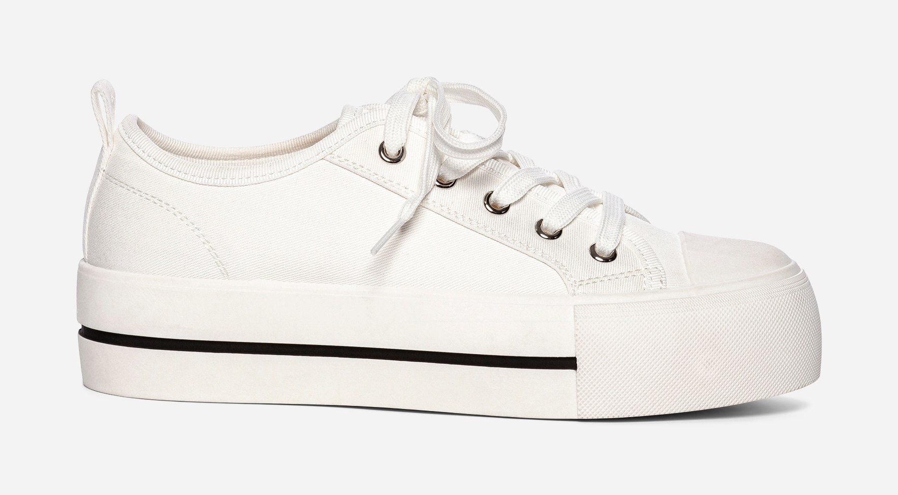 ATTITUDE, Sneakers Hvit