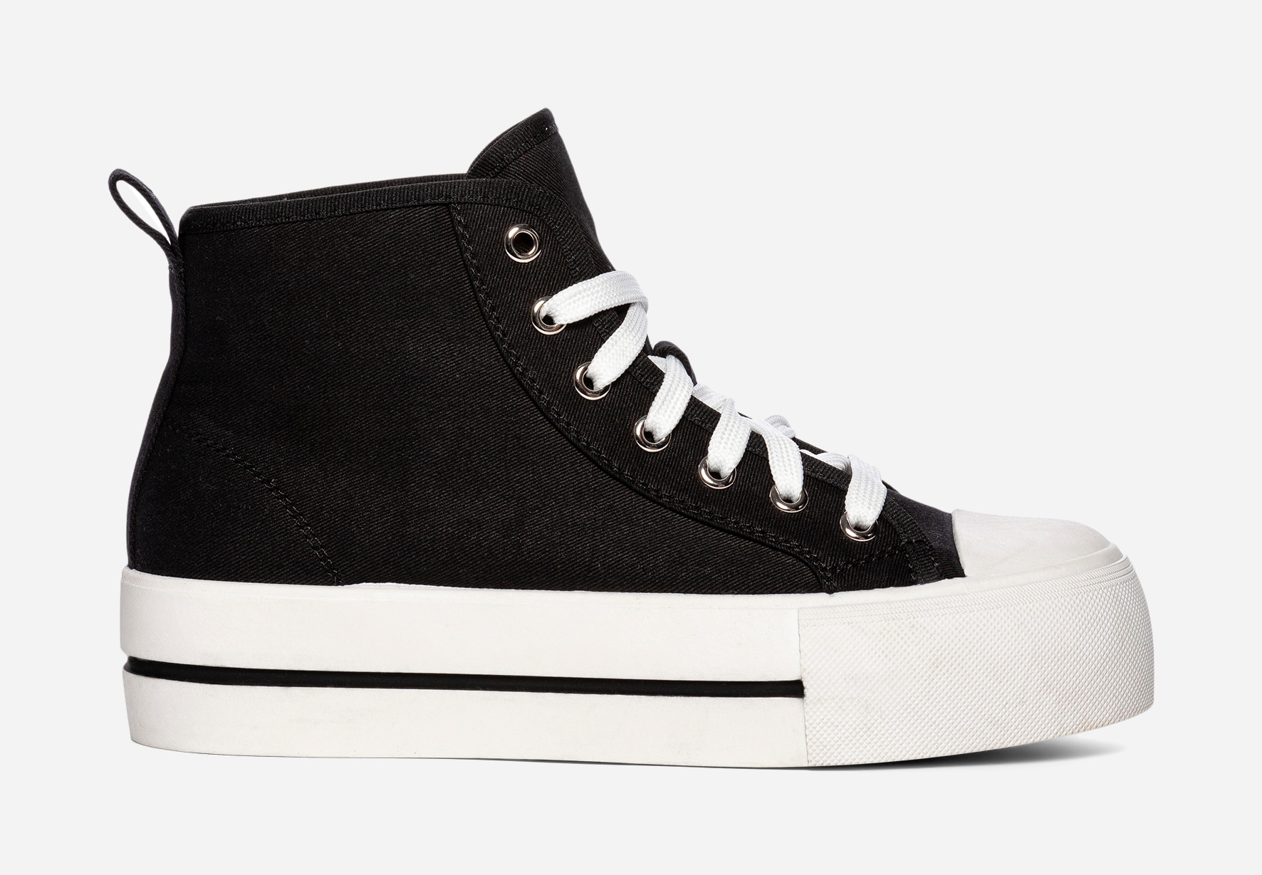 ATTITUDE, Høye sneakers Sort