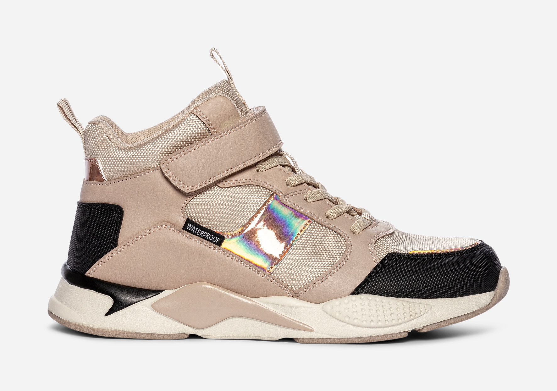 LINEAR, Høye sneakers, waterproof Rosa
