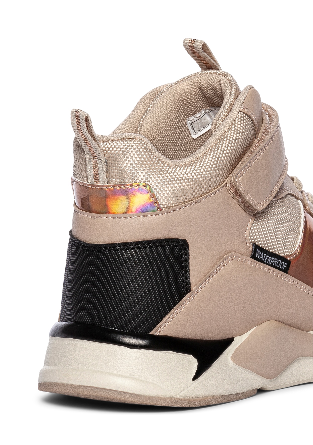LINEAR, Høye sneakers, waterproof Rosa