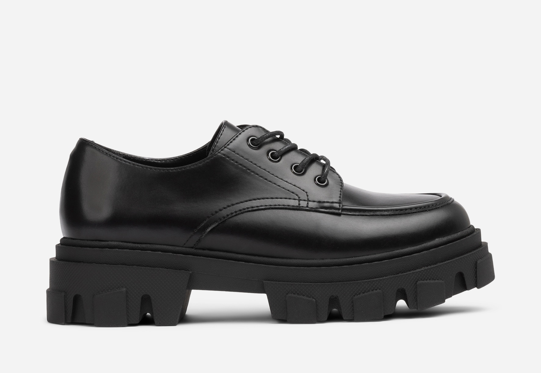 ATTITUDE, Snøresko Sort