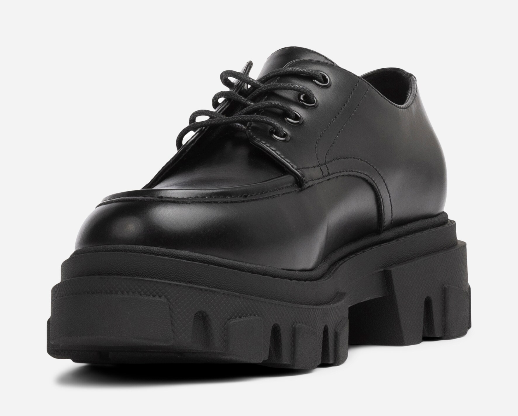 ATTITUDE, Snøresko Sort