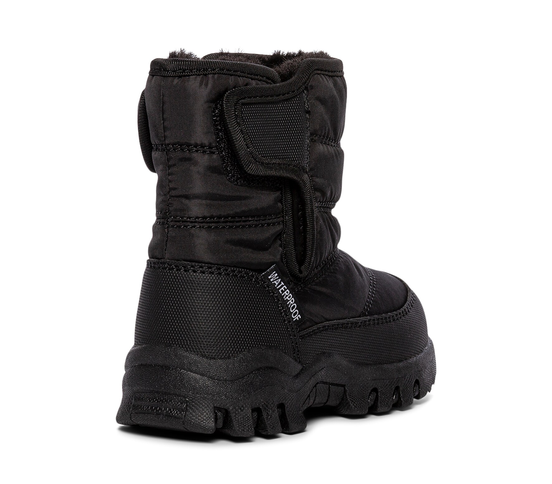 LINEAR, Varmforet støvlett, waterproof Sort