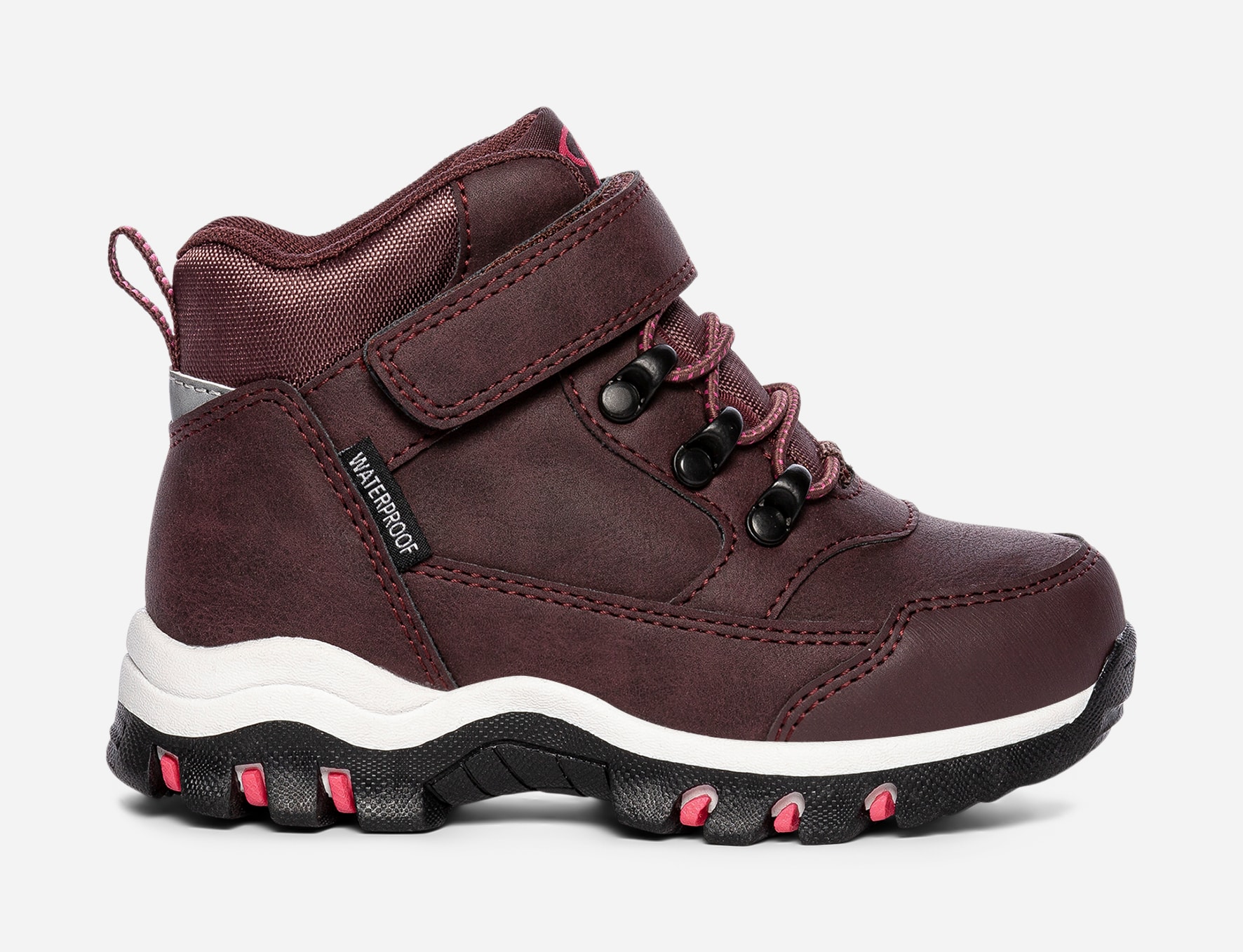 LINEAR, Varmforet skolett waterproof Rød