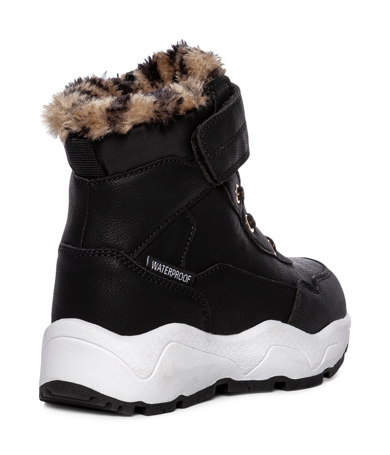 LINEAR, Varmforet skolett waterproof Sort