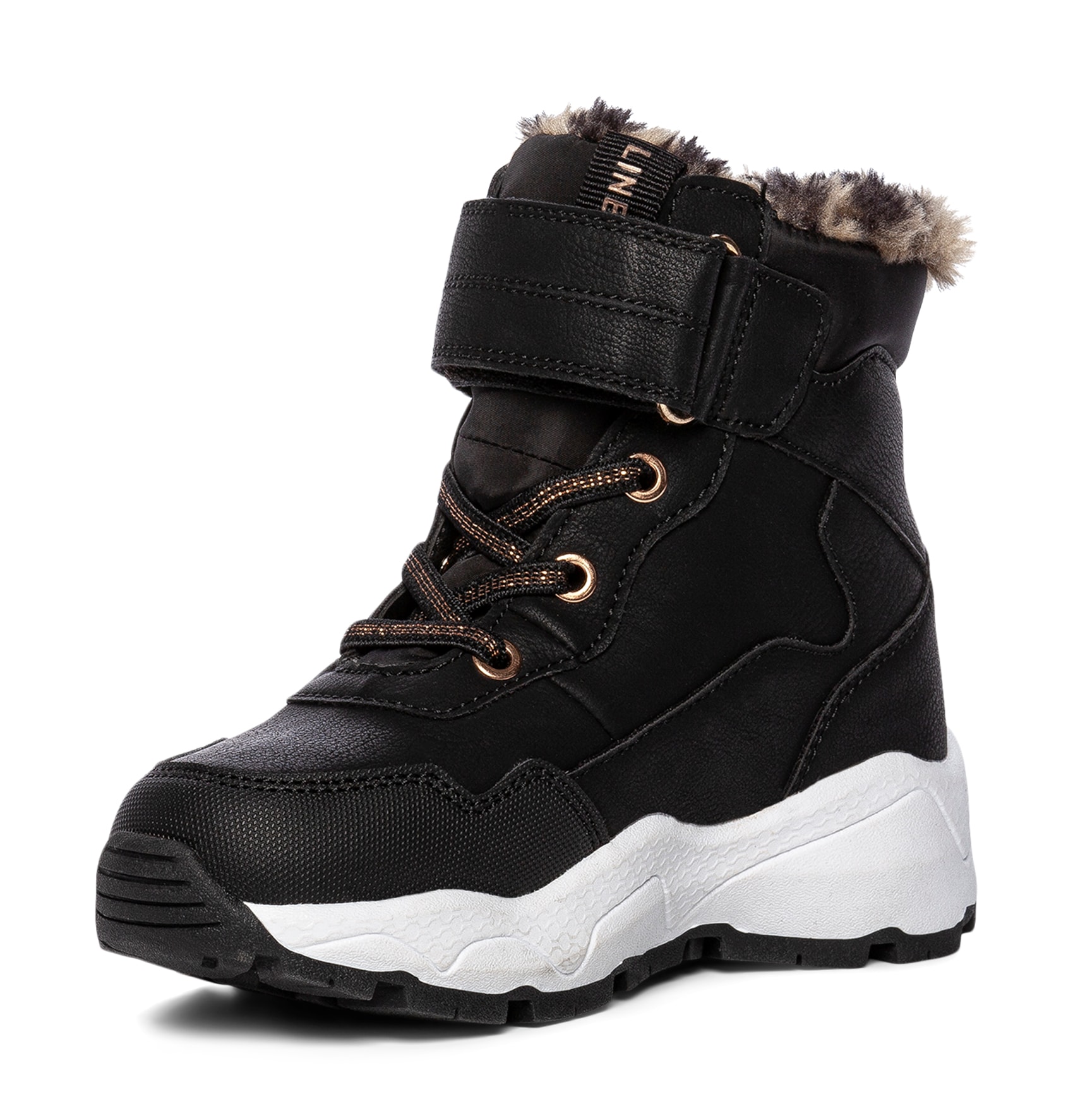 LINEAR, Varmforet skolett waterproof Sort