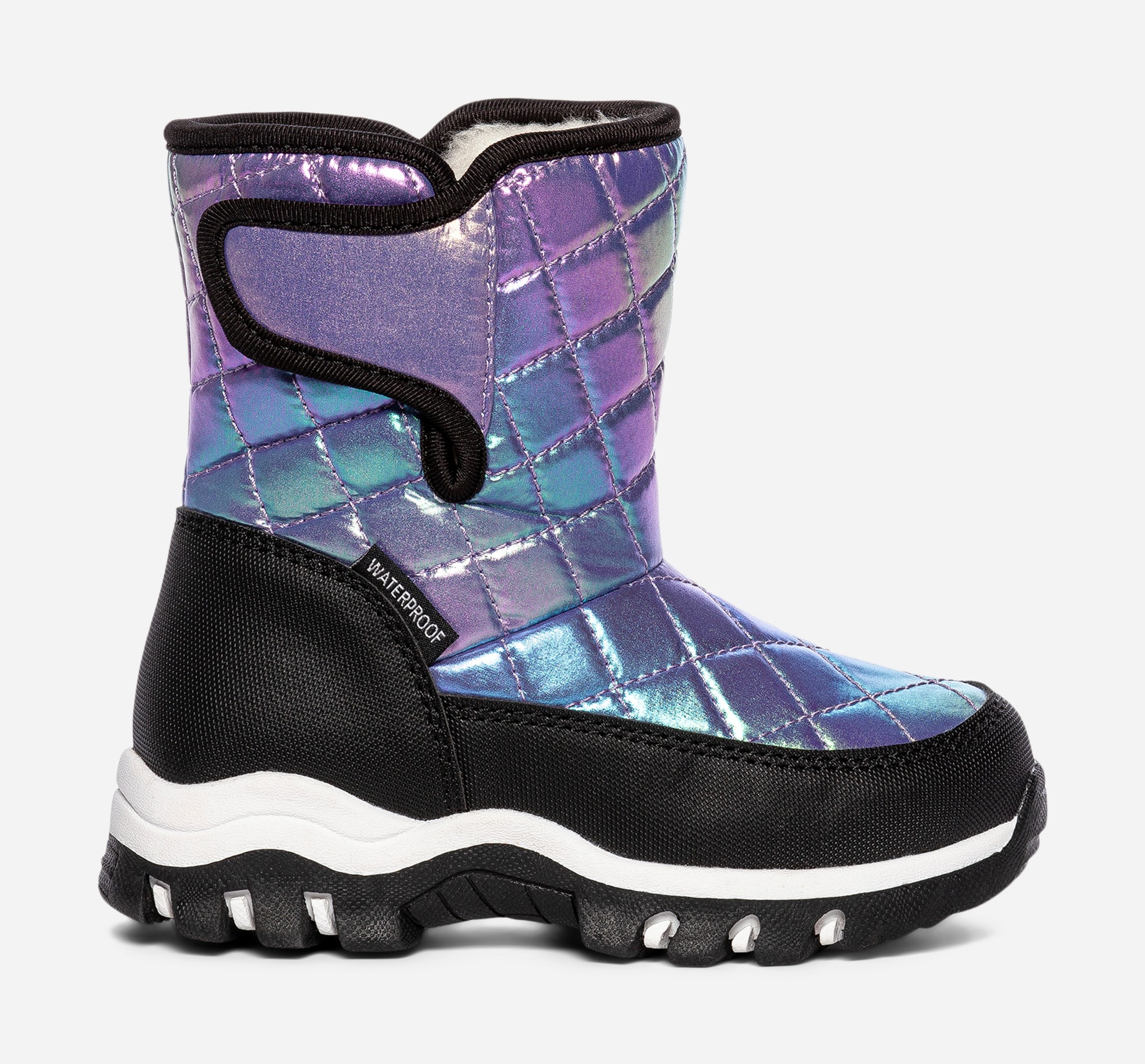 LINEAR, Varmforet støvlett, waterproof Lilla