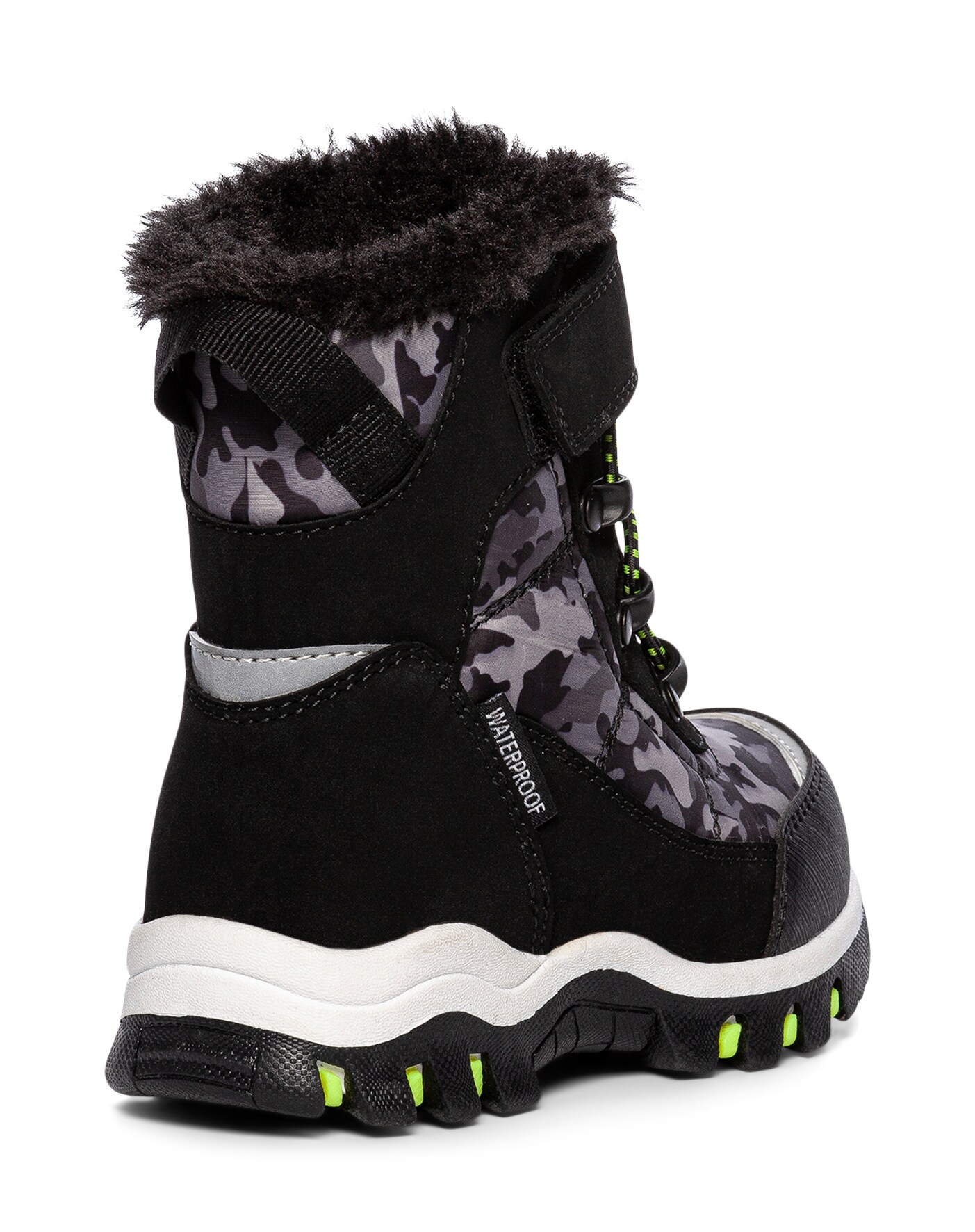 LINEAR, Varmforet skolett waterproof Sort