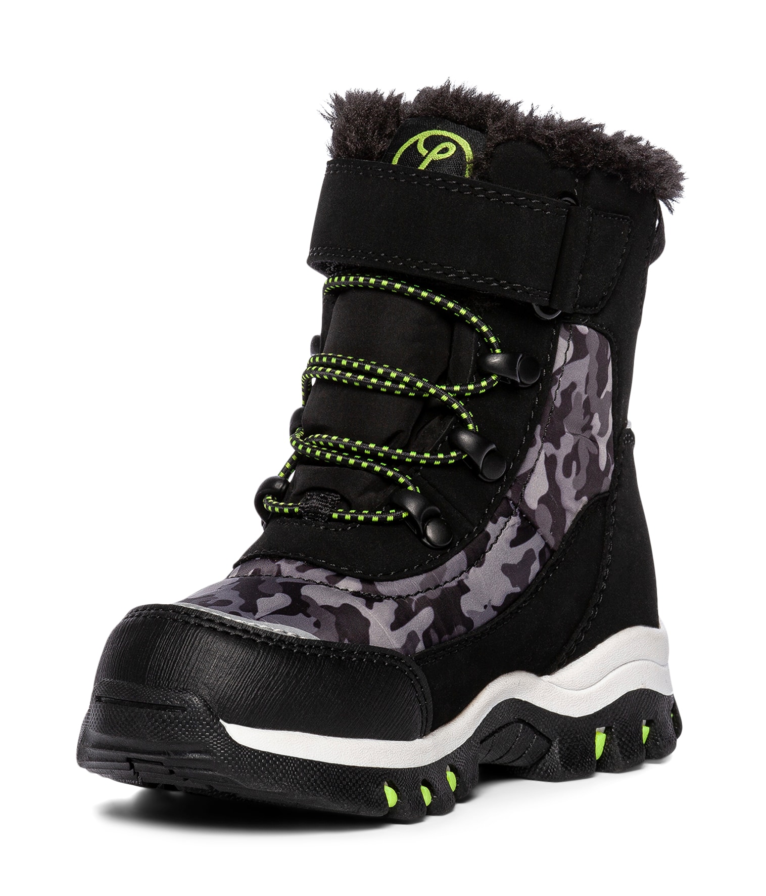 LINEAR, Varmforet skolett waterproof Sort