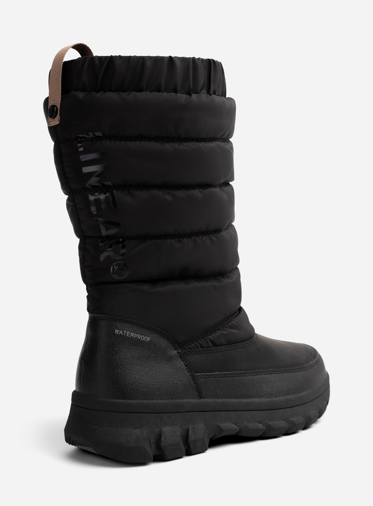 LINEAR, Varmforet støvlett, waterproof Sort