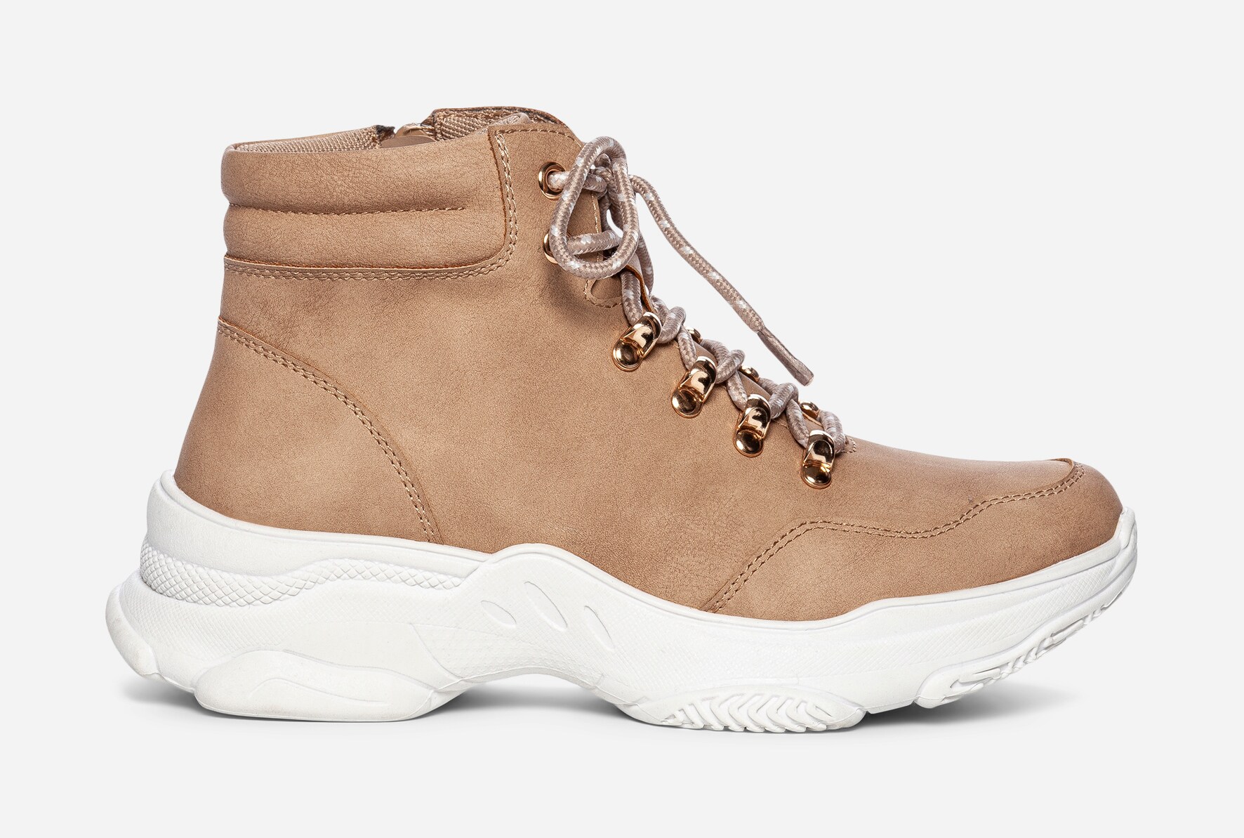 DINSKO, Høye sneakers Beige