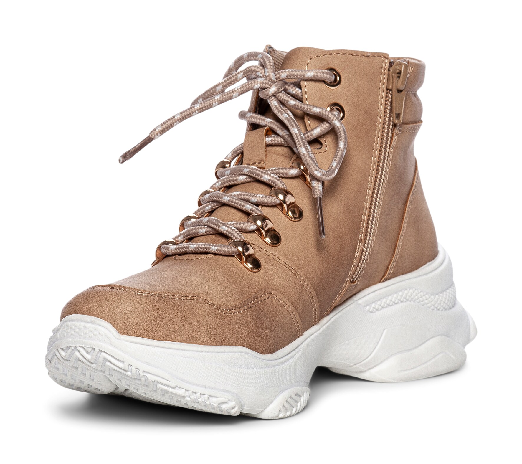 DINSKO, Høye sneakers Beige