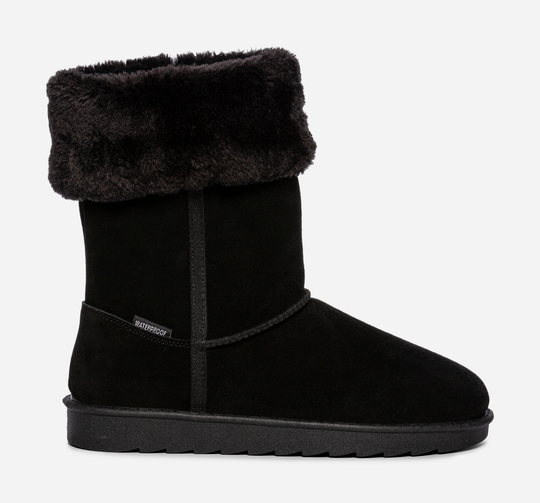 LINEAR, Varmforet støvlett, waterproof Sort