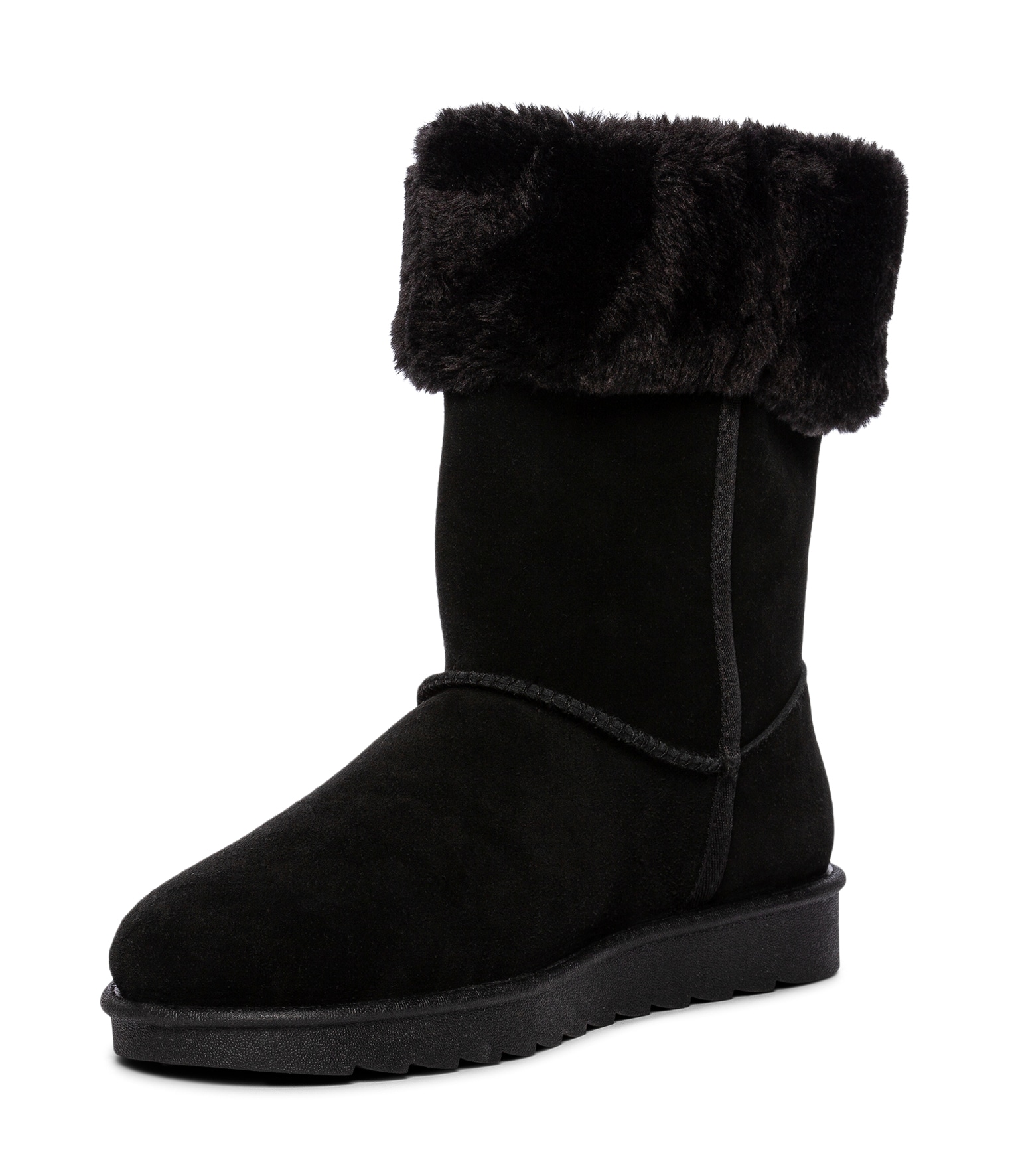 LINEAR, Varmforet støvlett, waterproof Sort