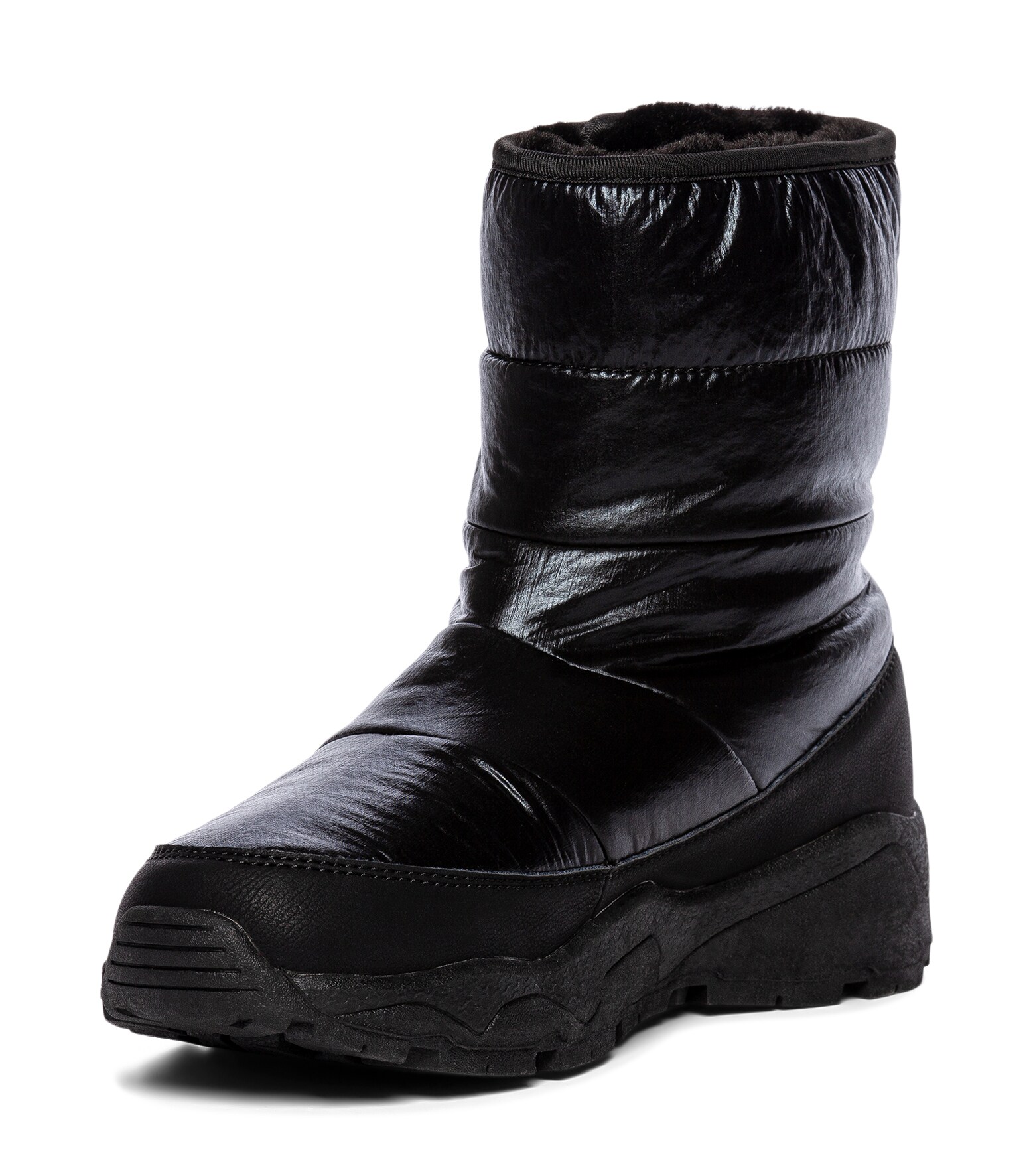 LINEAR, Varmforet boots, waterproof Sort